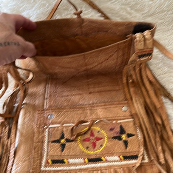 Vintage Genuine Leather Handmade SW Style Purse - Picture 3 of 9